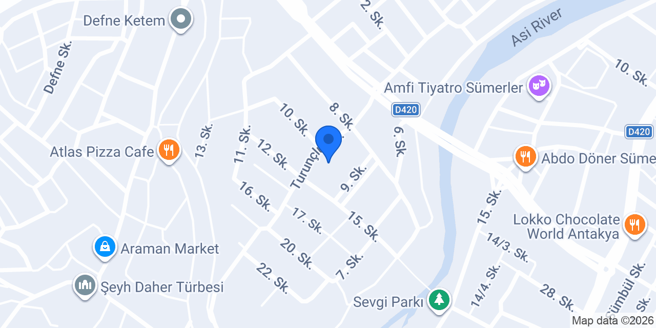Şok Market konumu