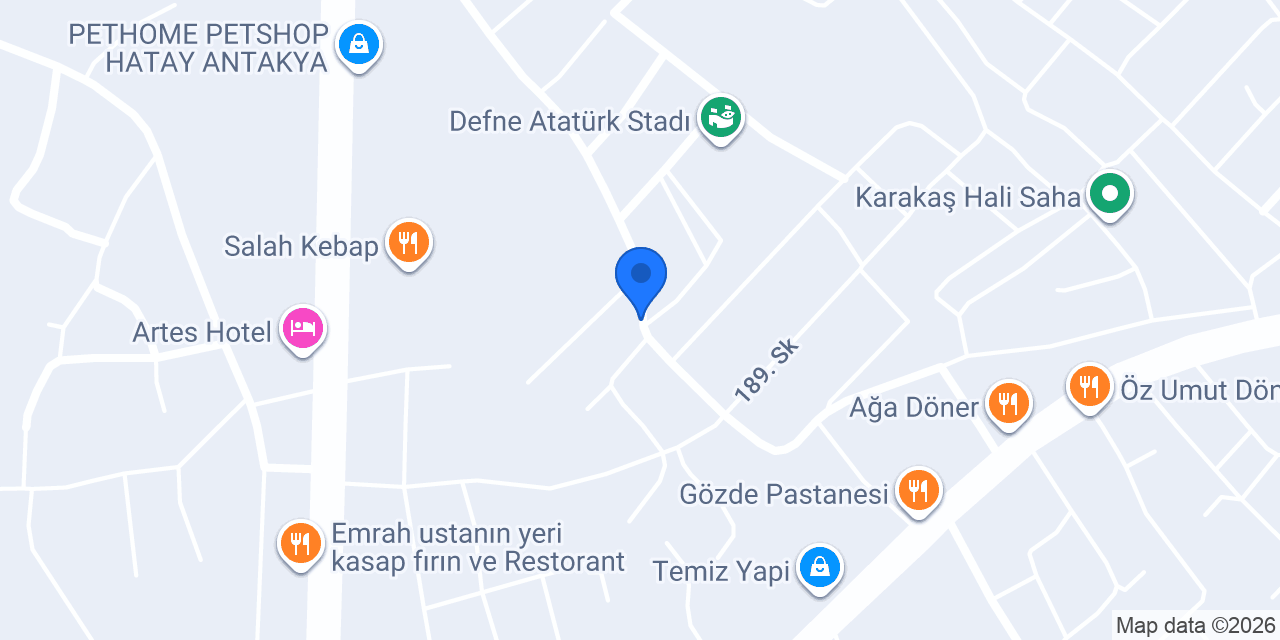 Terzi Bedia konumu