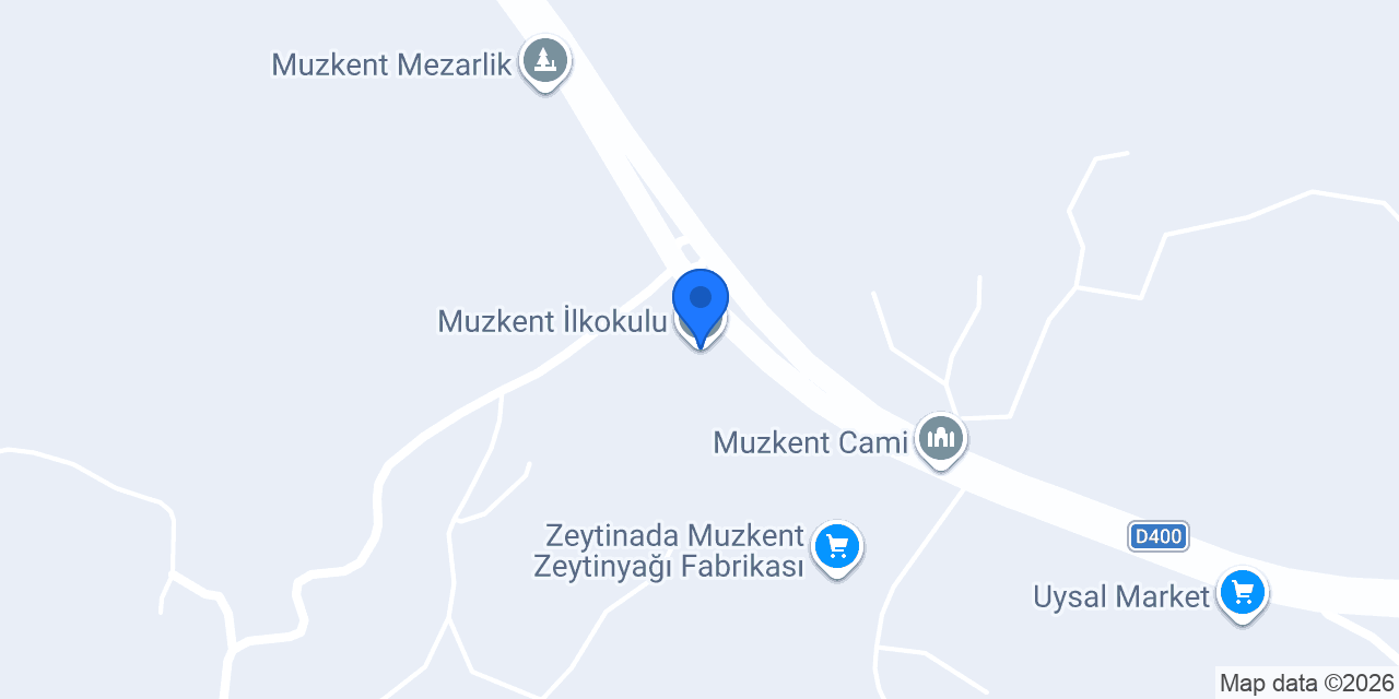 Muzkent İlkokulu konumu