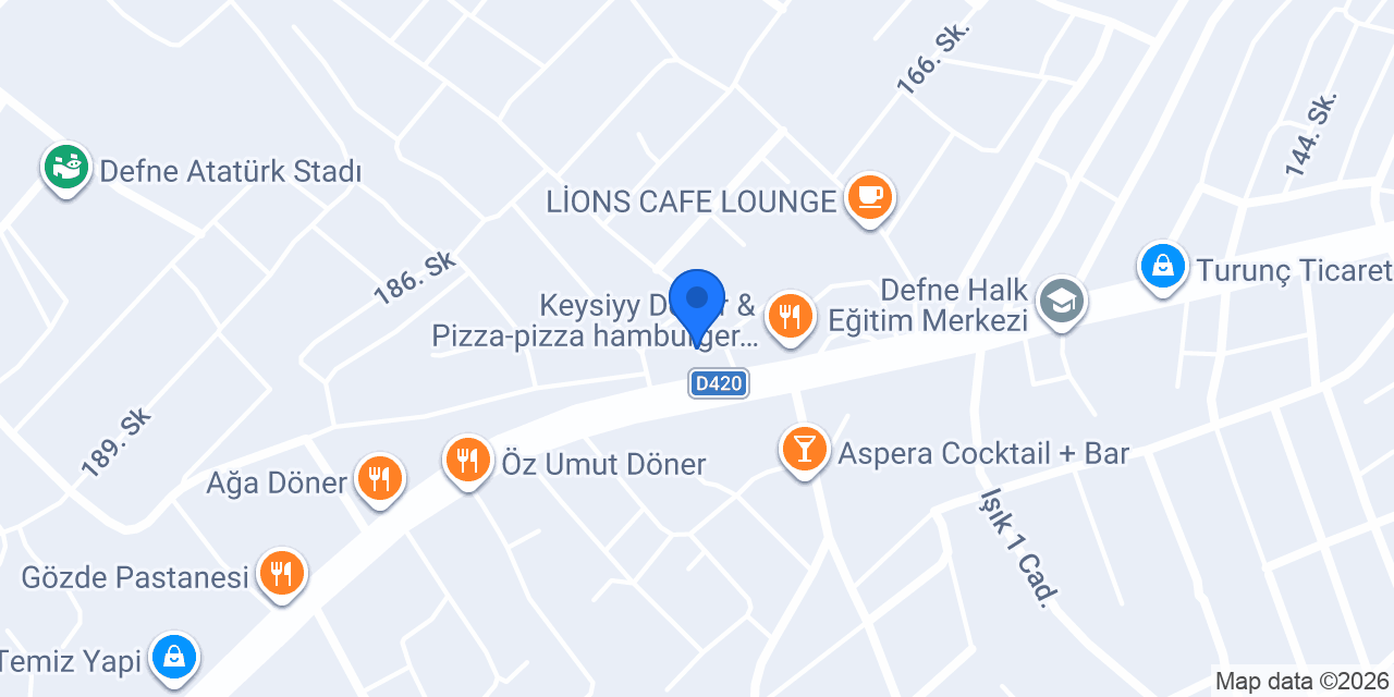 Parlakgün Çelik Yapı konumu
