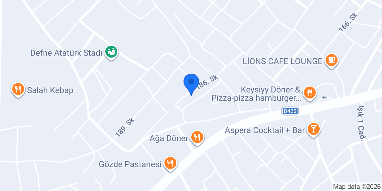Önder İthalat & İhracat Hatay konumu