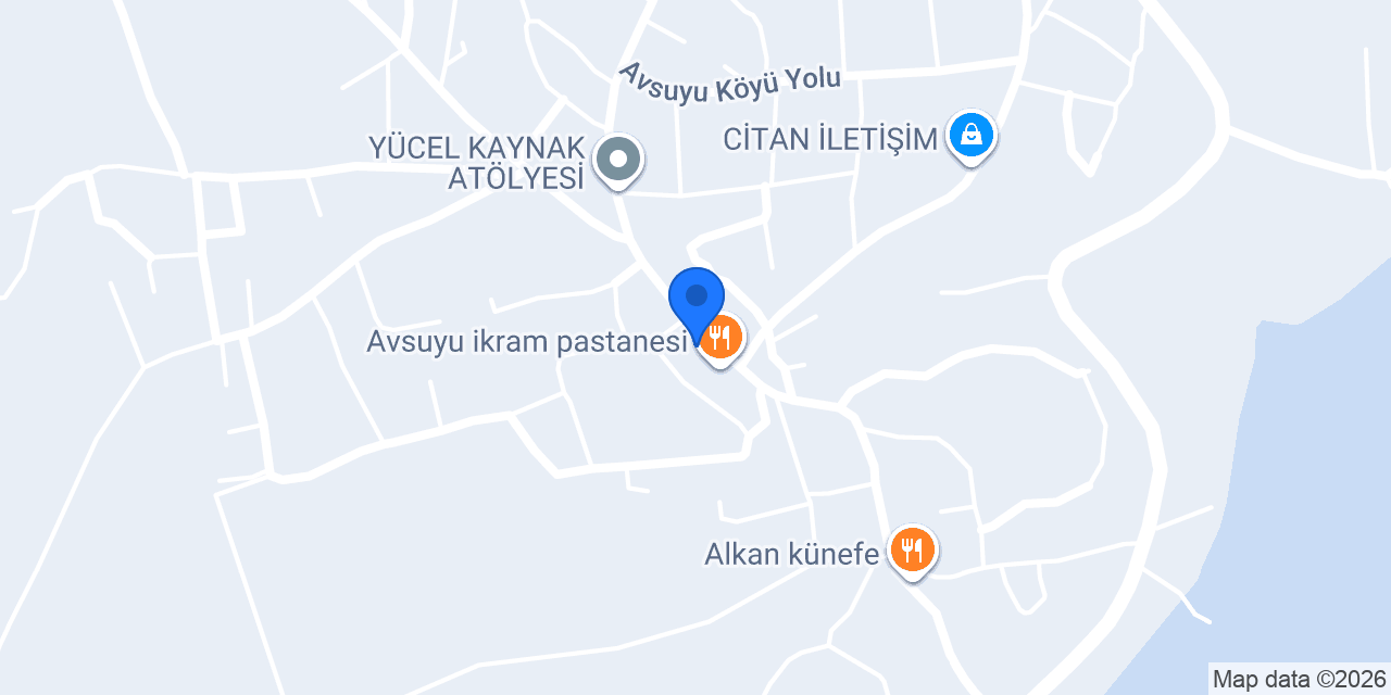 İşlek erkek kuaförü konumu