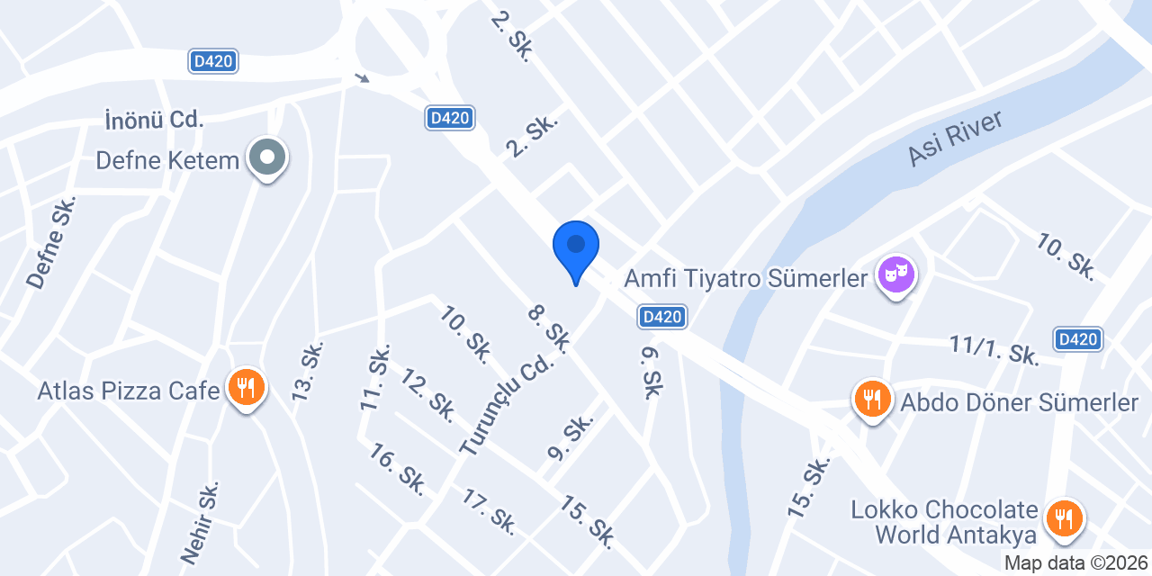 Diş Hekimi Deniz Güzel konumu