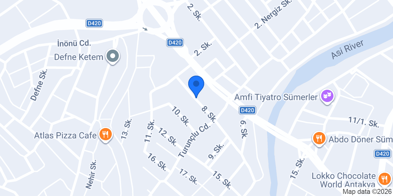 Özgün Rent a car konumu