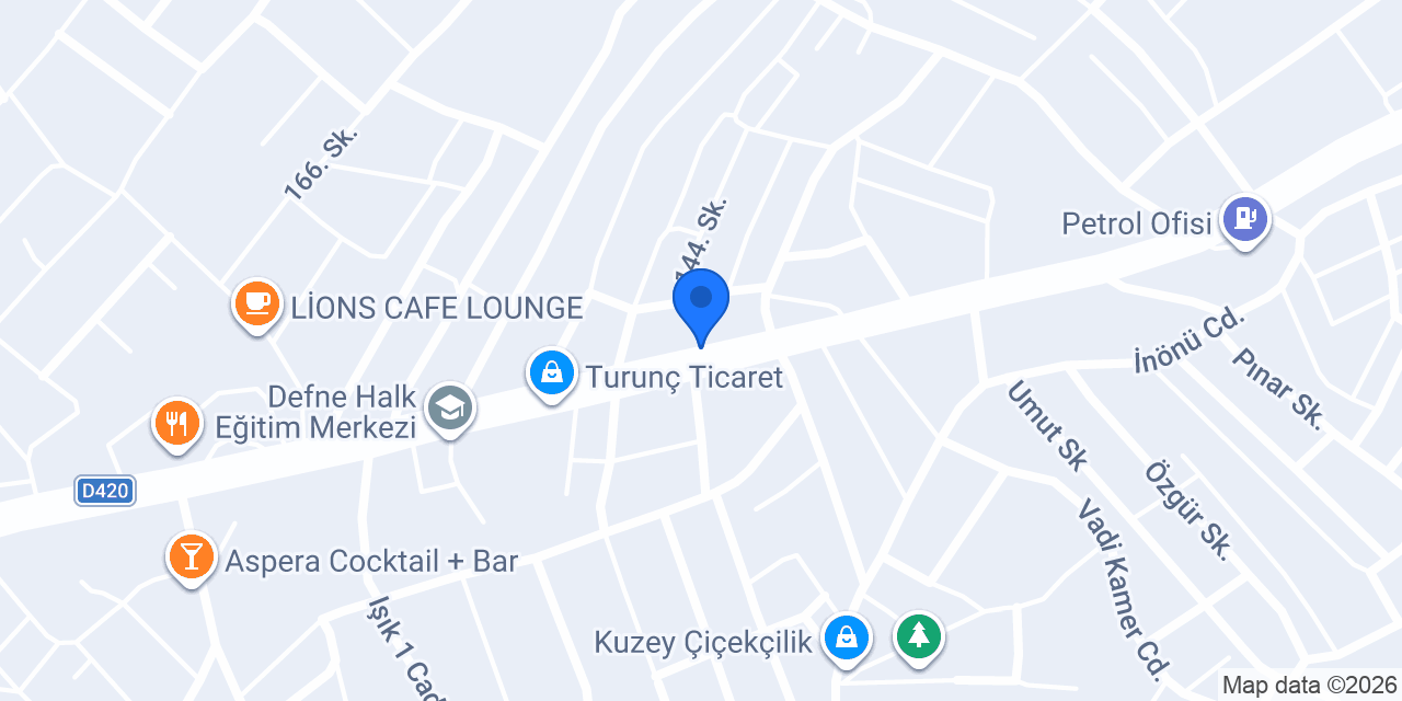 Hataş bayi Alican Gıda konumu