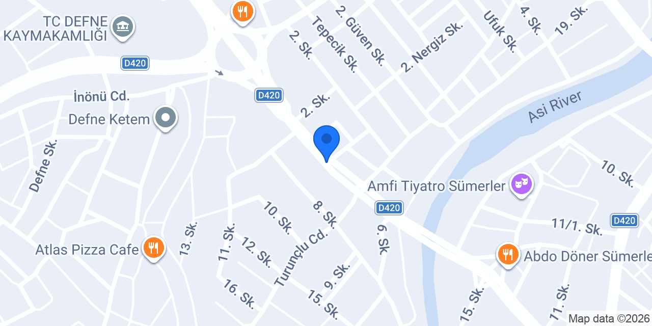 Diş Hekimi Alaattin HAYZARAN konumu
