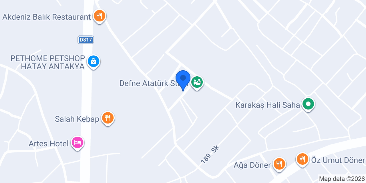 Diş Hekimi Nebil Seyfettin konumu
