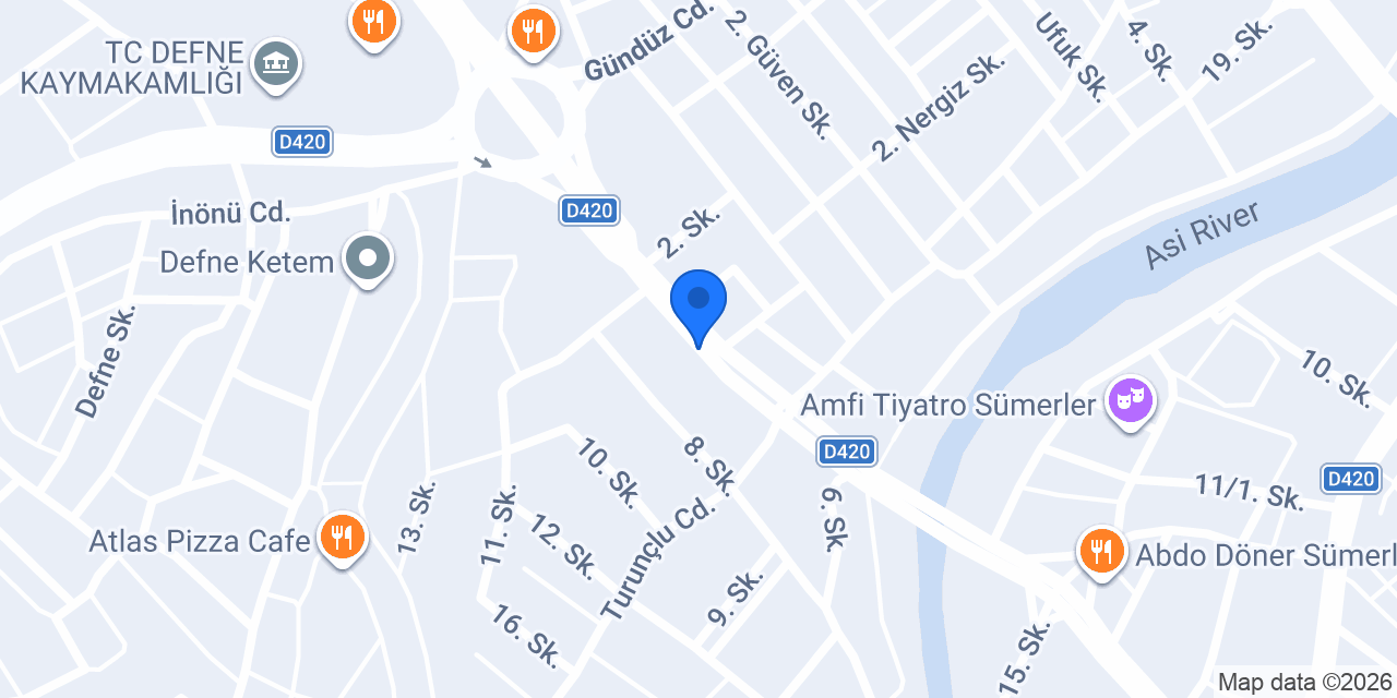M Migros - Hatay Defne Alper Karakoyun Şubesi konumu