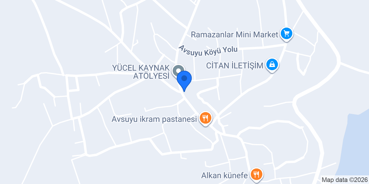 Ptt-avsuyu Acentesi konumu