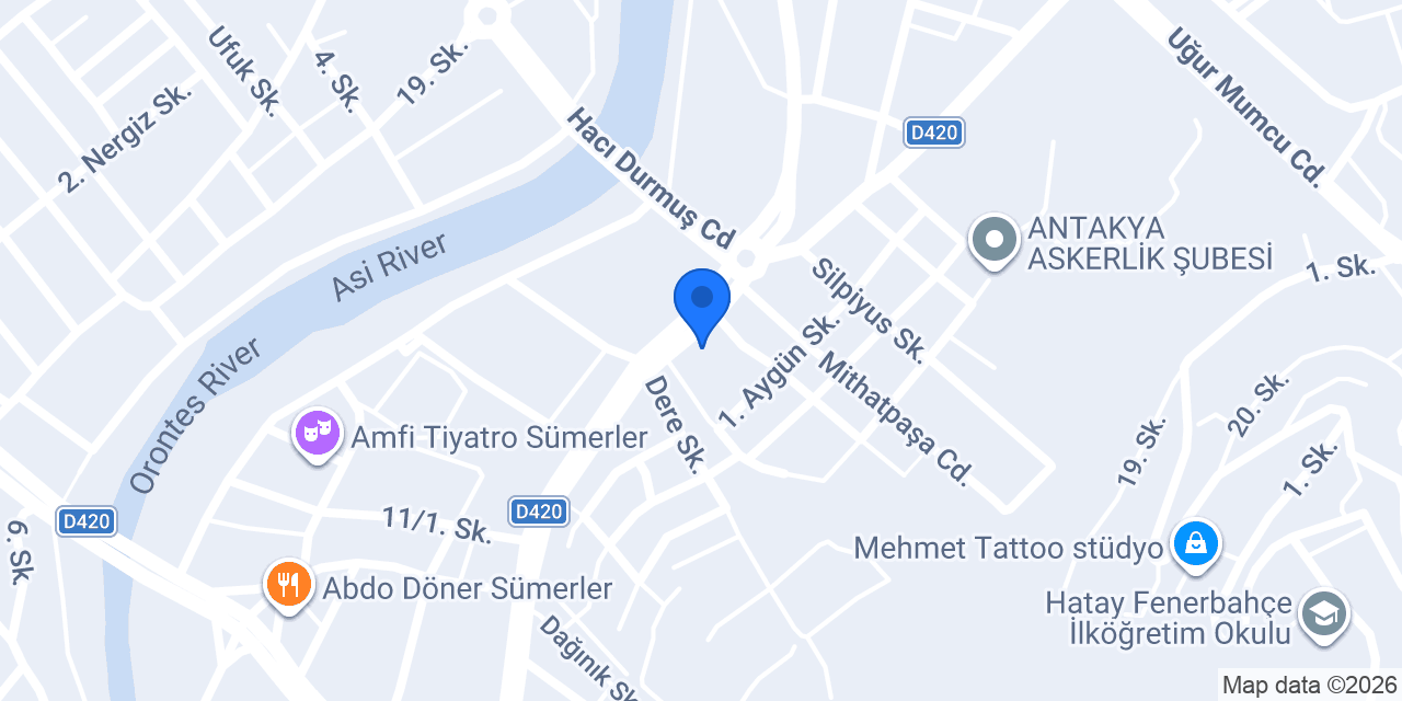 Diş Hekimi Onur Doksöz konumu