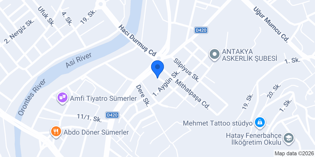 Diş Hekimi Rasim Alyanak konumu