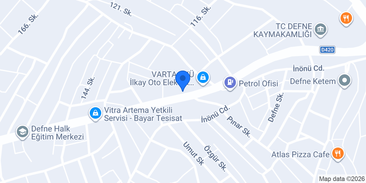 Miraç Et Kasap Fırın konumu
