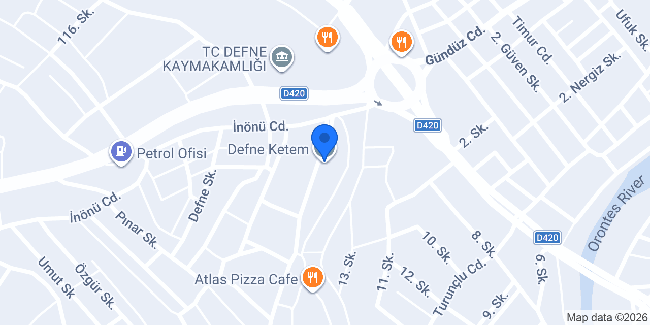 Defne Ketem konumu