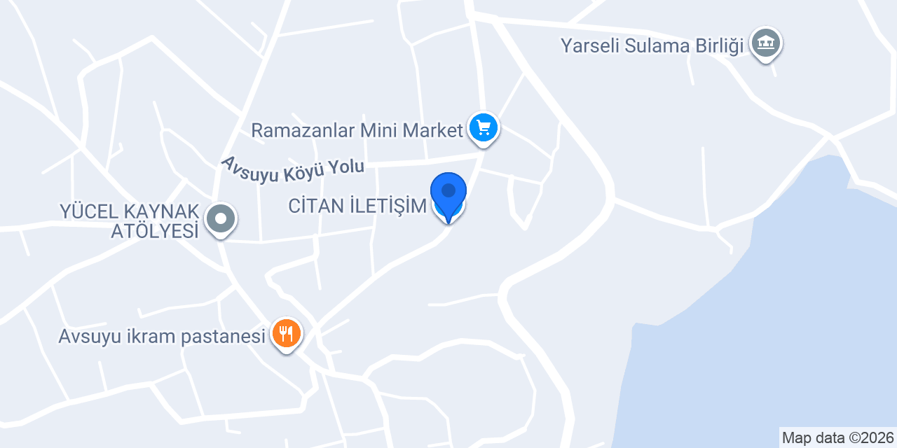 CİTAN İLETİŞİM konumu