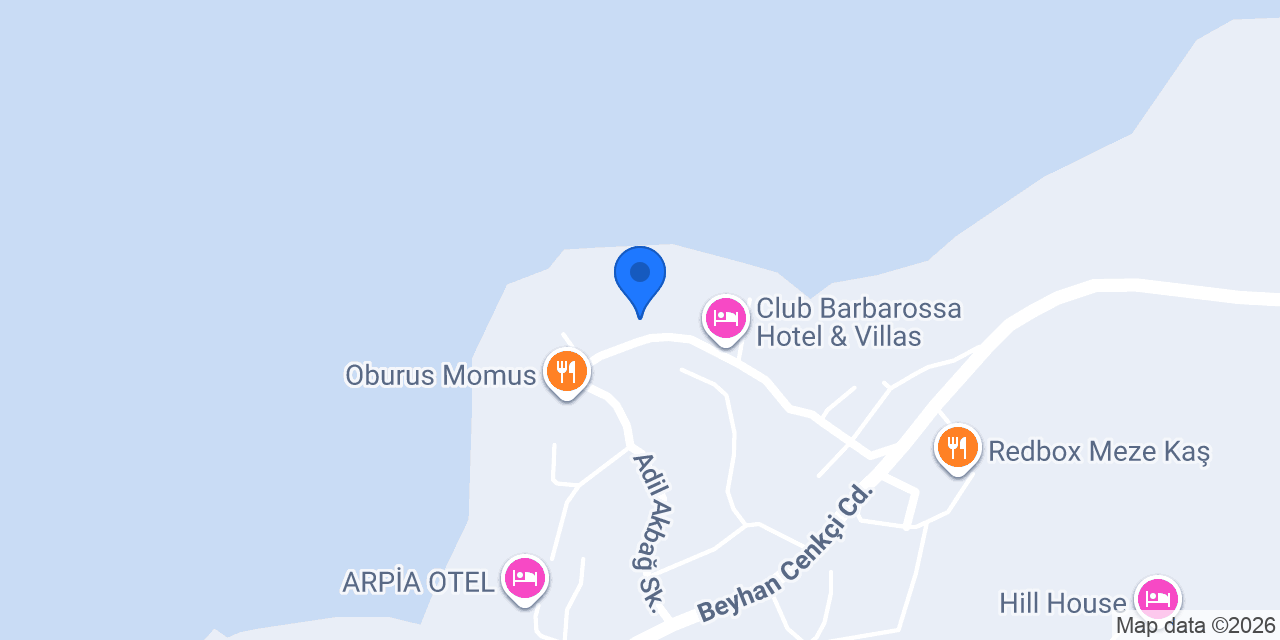 Suna Sun Hotel (14+) | Kaş konumu