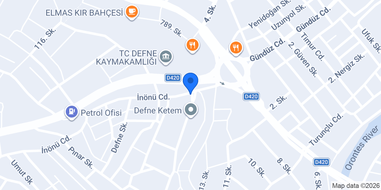 Gül Bayan Kuaförü konumu