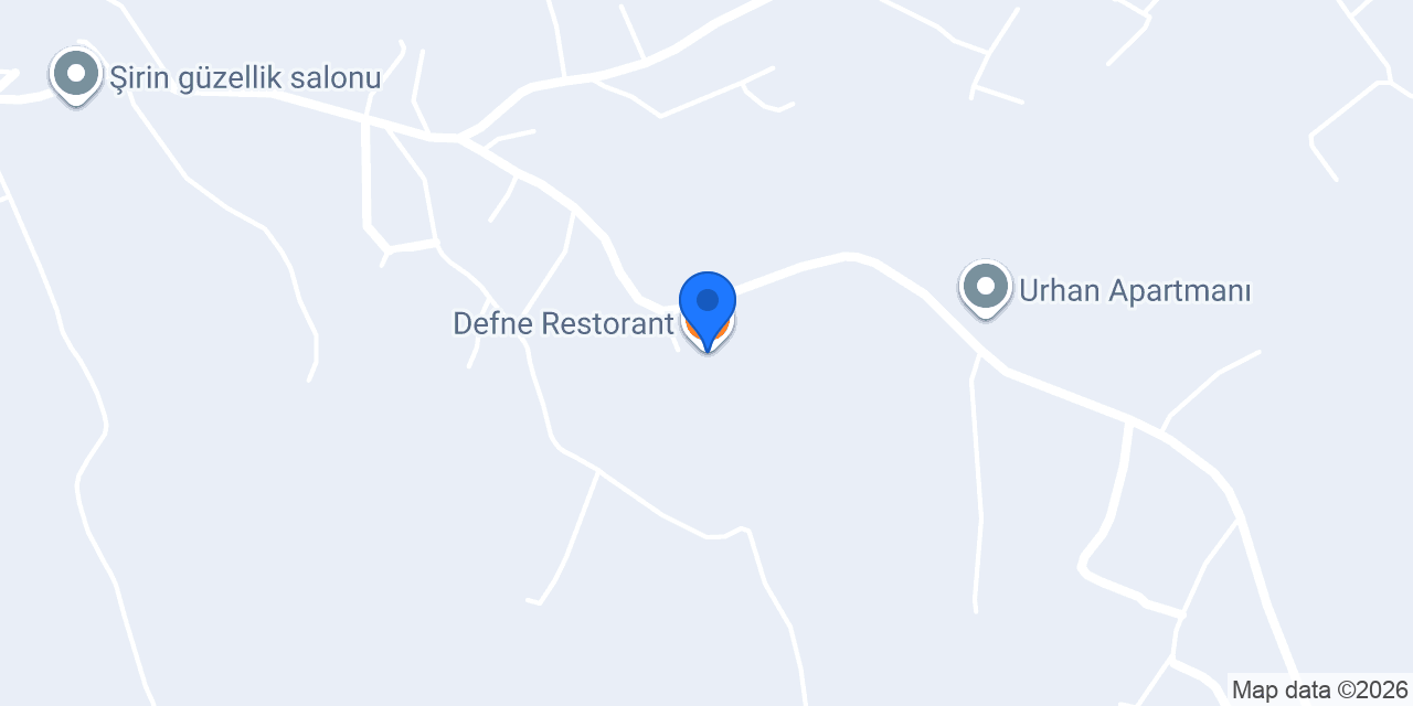 Defne Restorant konumu