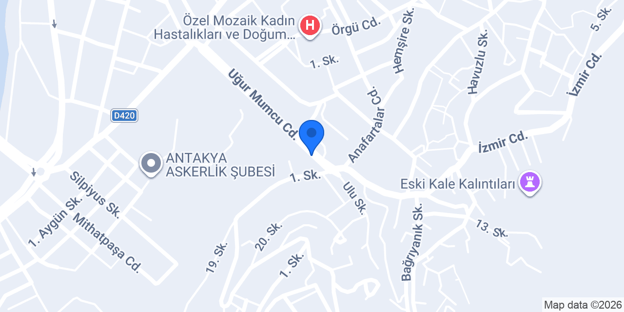 Akdeniz Taksi konumu