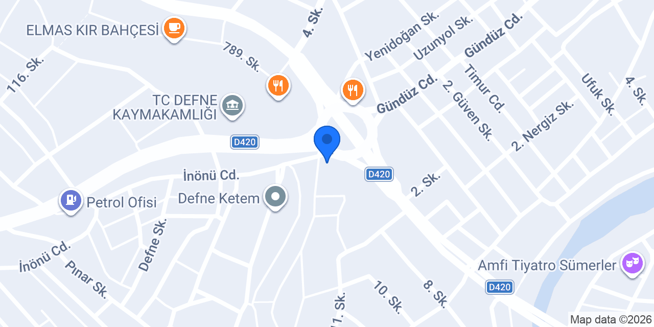 Etkinlik Sepeti - HATAY konumu