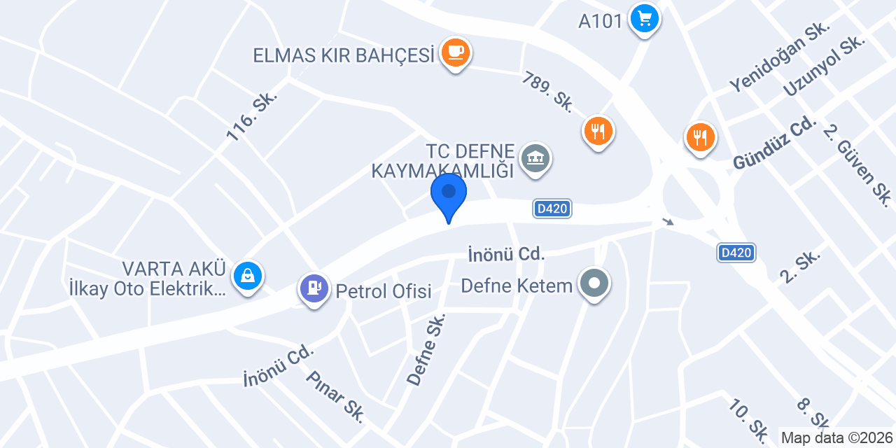 Özel Elit Sürücü Kursu konumu