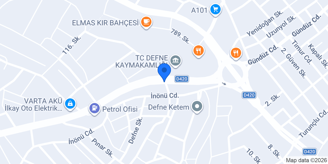 Asgün Seramik konumu