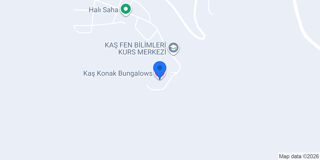 Kaş Konak Bungalows konumu