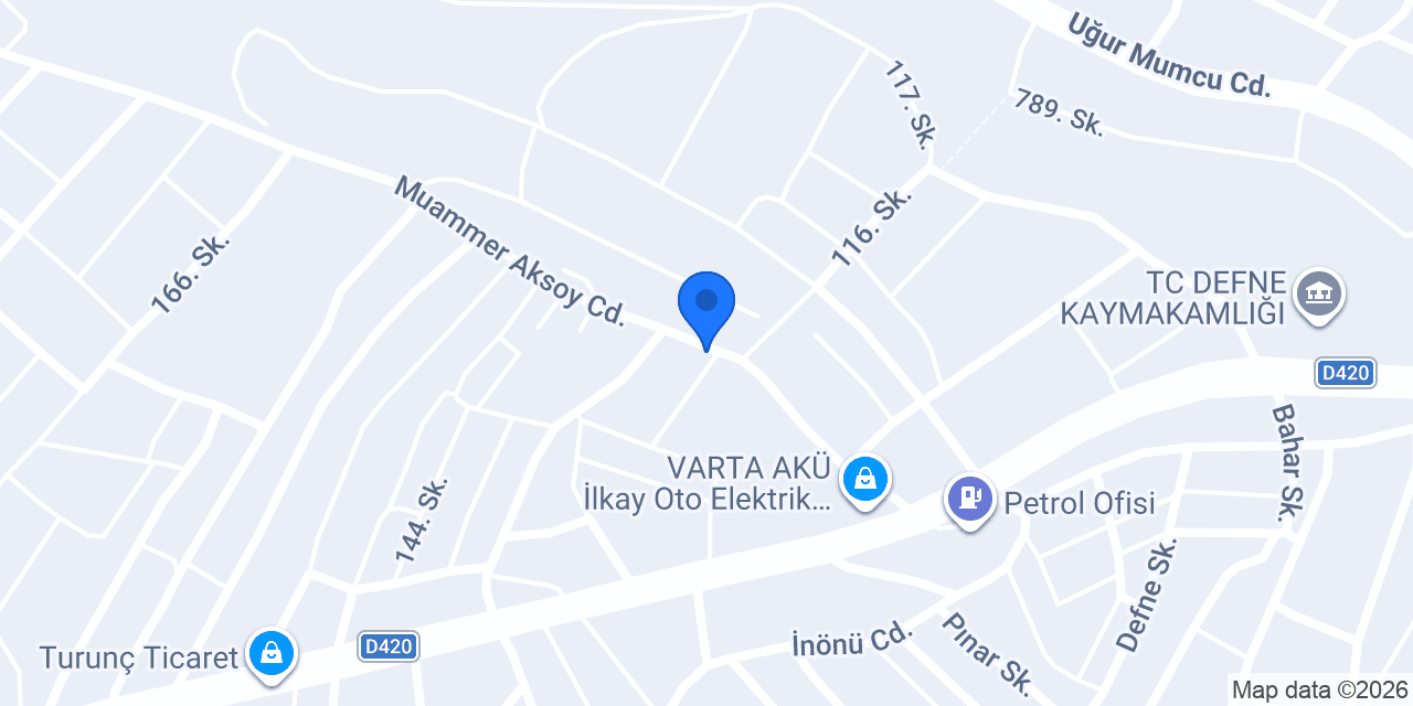 Hatay Neşe Erberk Eğitim kurumları konumu