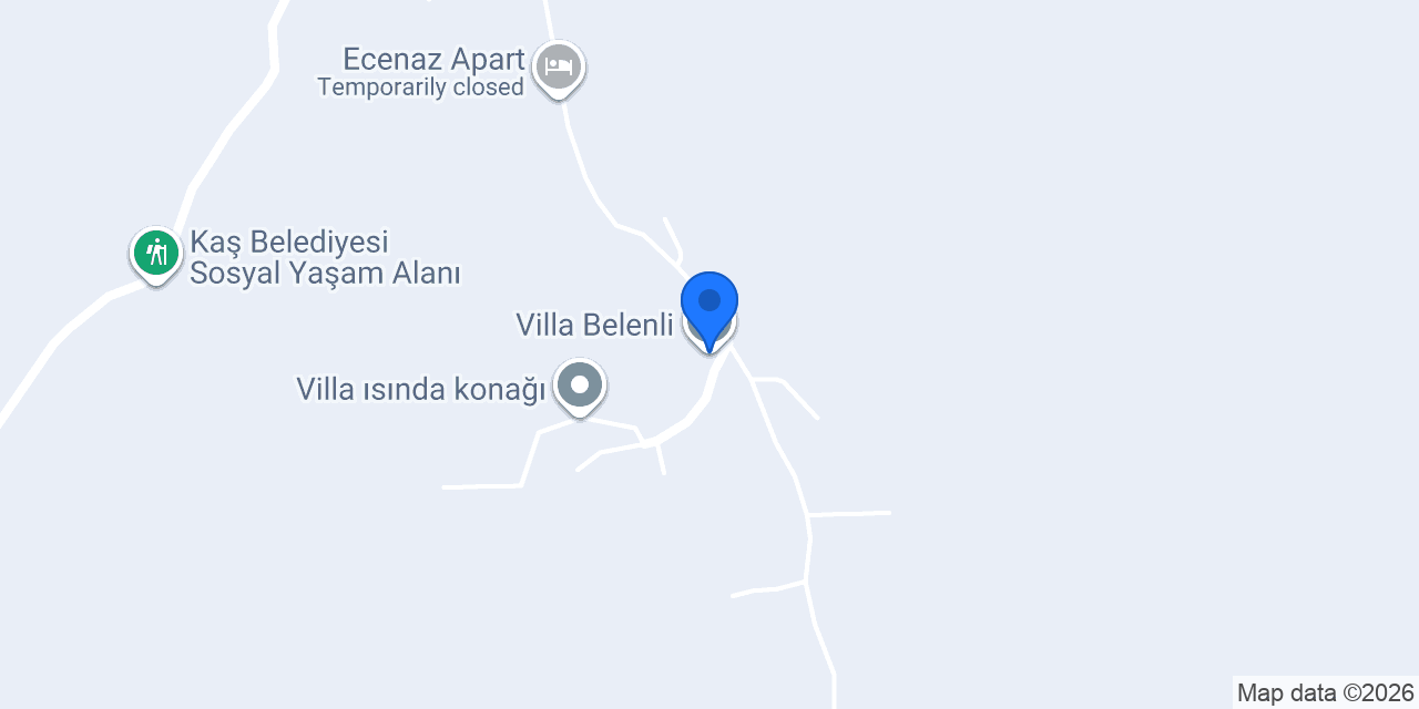 Villa Belenli konumu