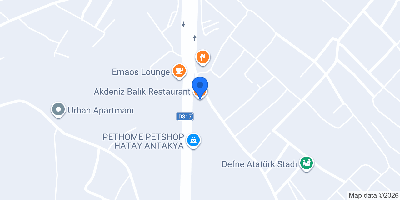 Akdeniz Balık Restaurant konumu