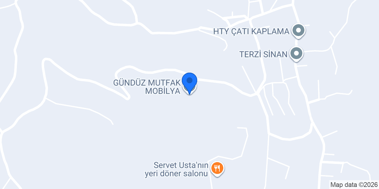 GÜNDÜZ MUTFAK MOBİLYA konumu