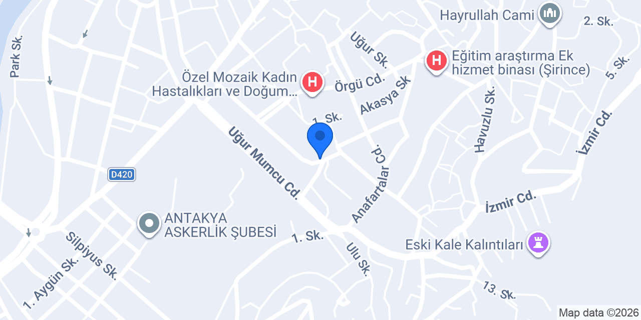 Tülay Eczanesi konumu