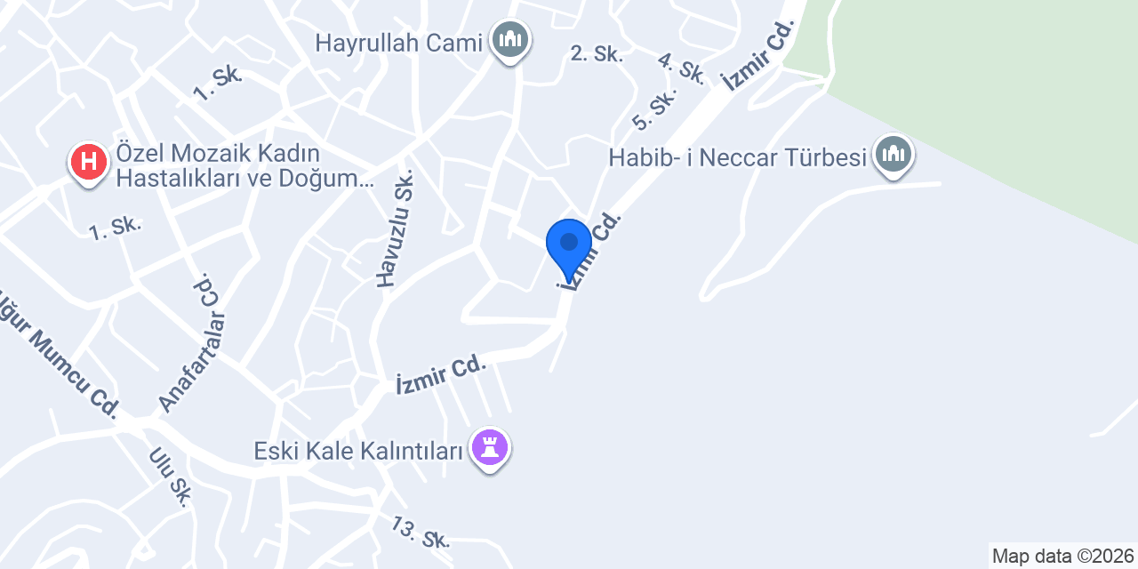 Gece pilavcısı konumu
