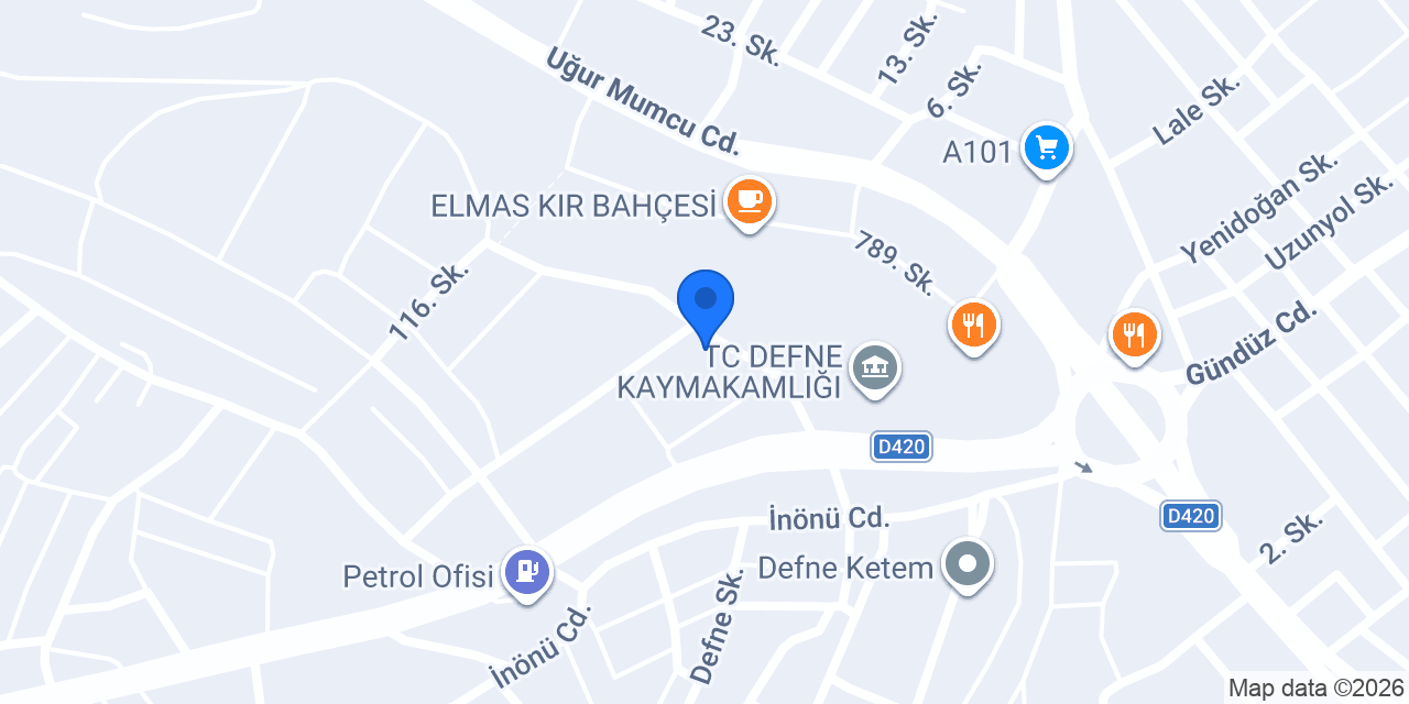 Gazi Veteriner Kliniği konumu