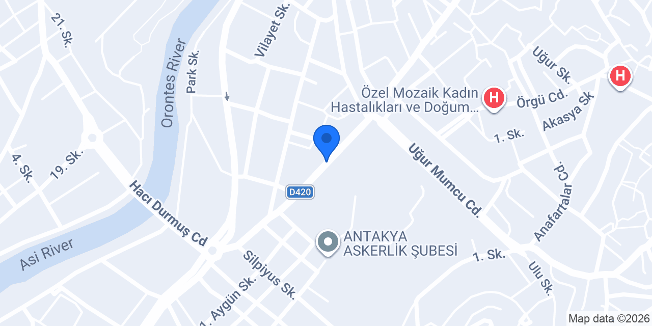 Altınözler İnşaat konumu