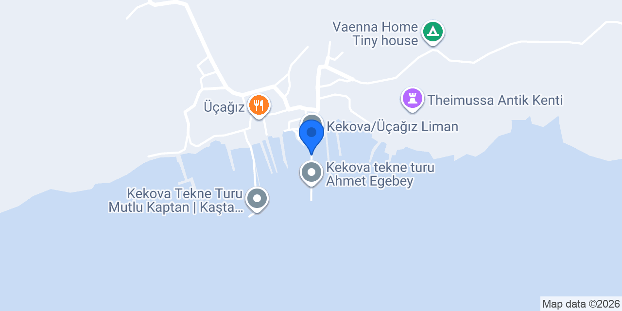 Kekova Tekne Turu Mevlüt5 Boat konumu