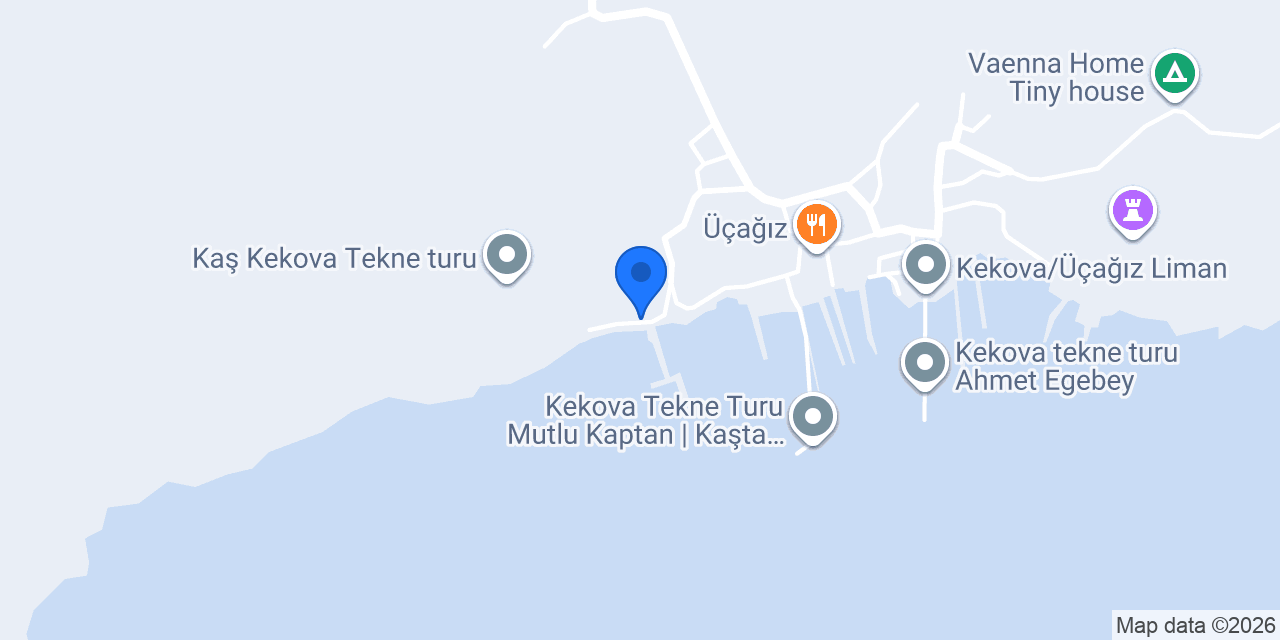 Baba Veli Pansiyon konumu