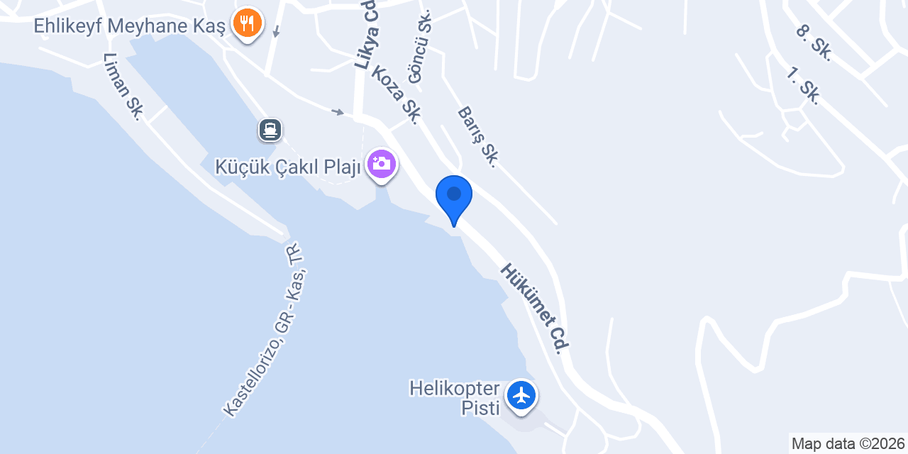 Panu Kaş konumu