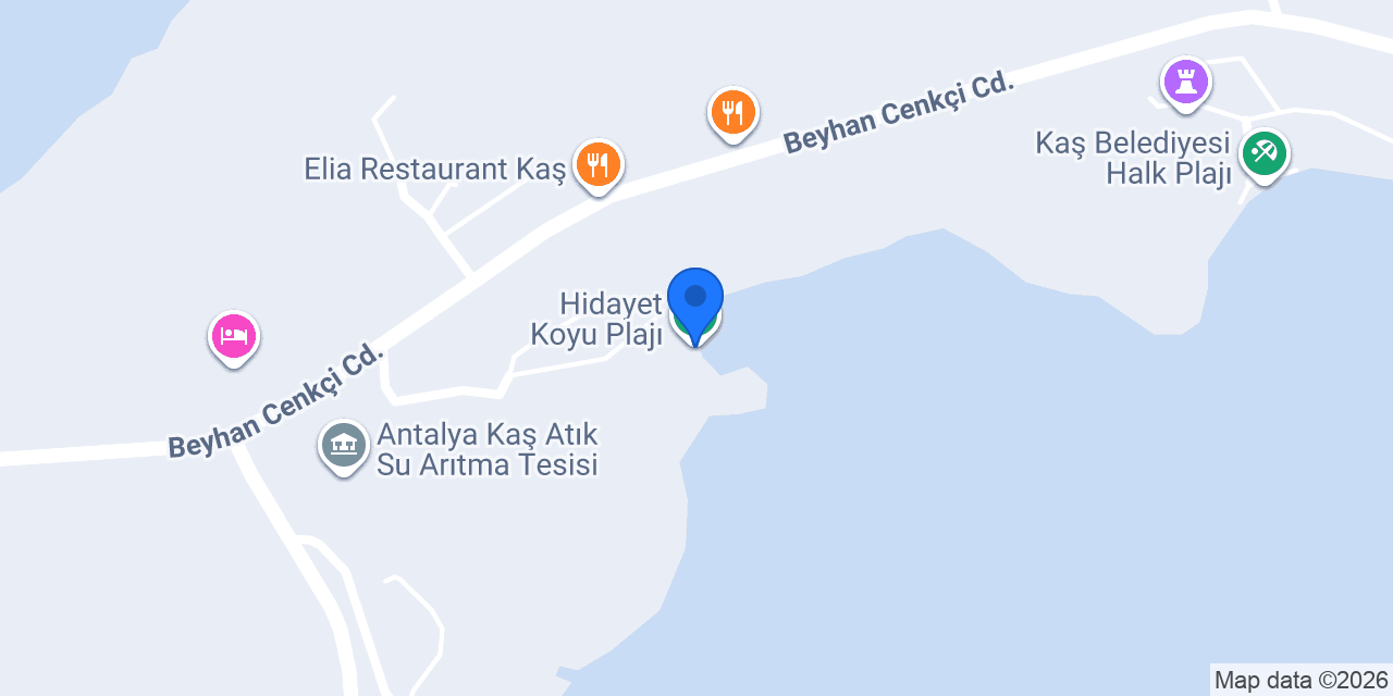 Hidayet Koyu Plajı konumu