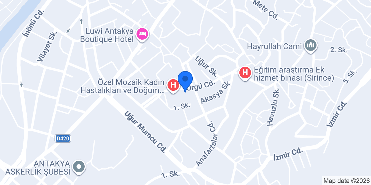 Karagöz Eczanesi konumu