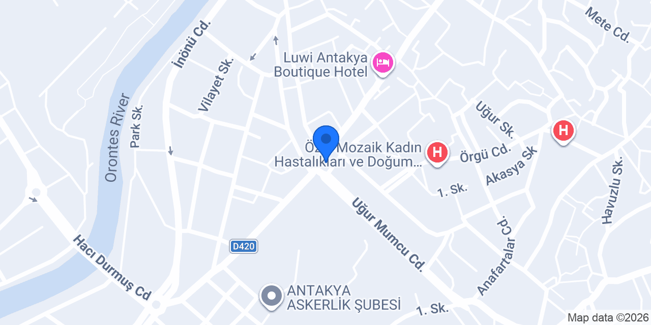 Maison Gali - Antakya Butik Otel konumu