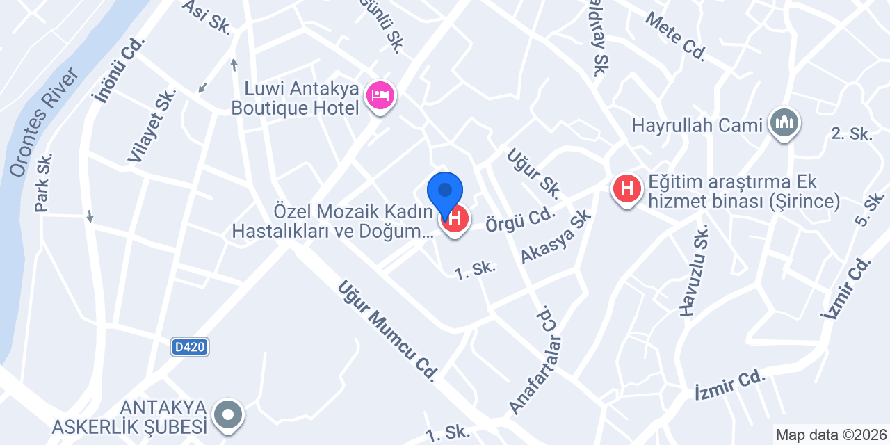 Özkaya Eczanesi konumu