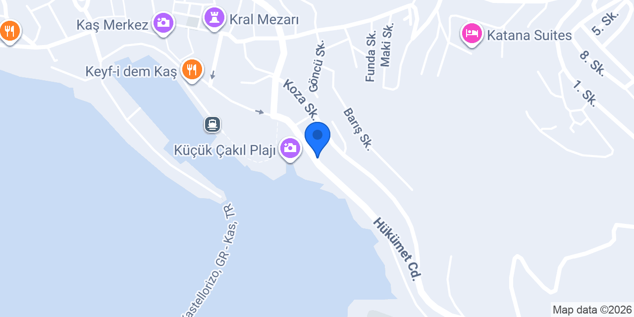 Gardenia Hotel (12+) | Kaş konumu