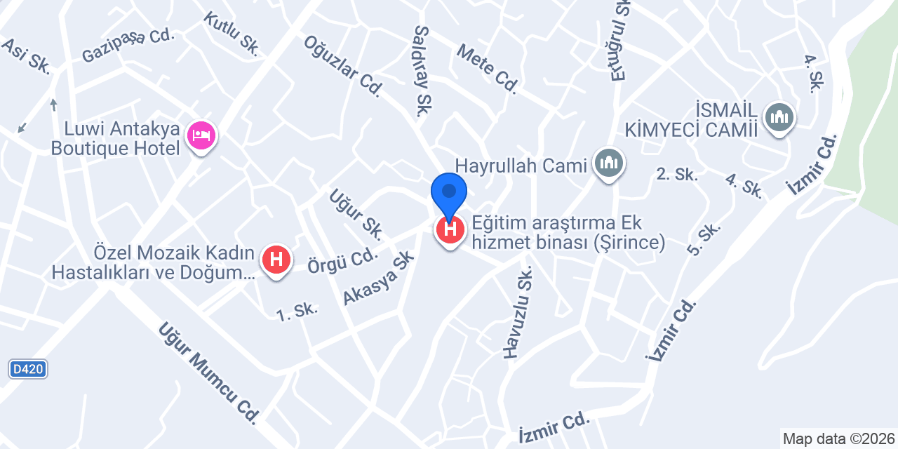 Şirintepe Eczanesi konumu