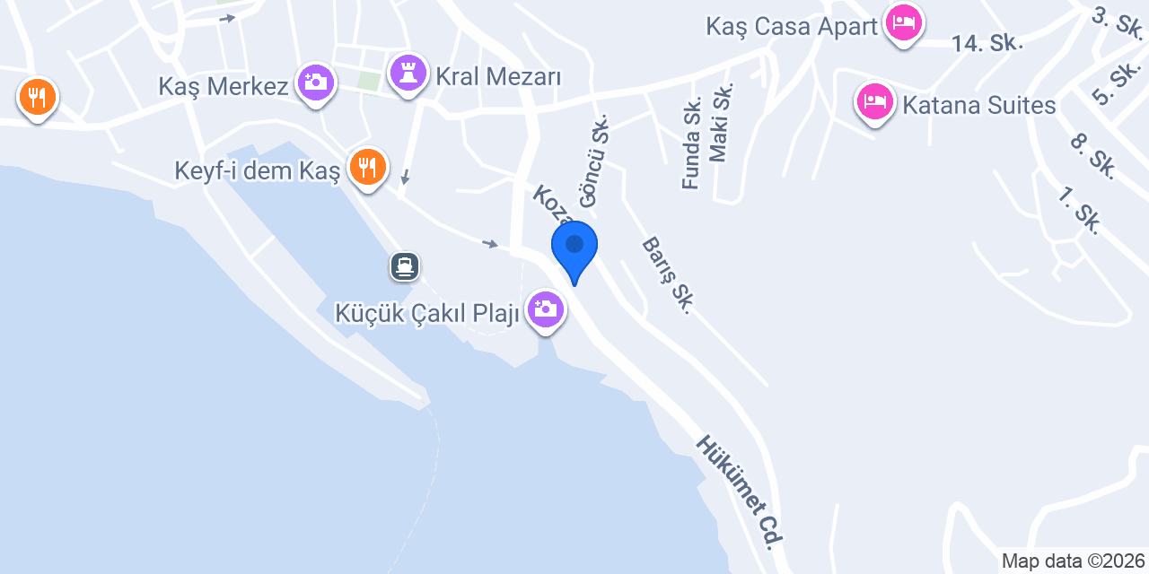 Hotel Ferah konumu