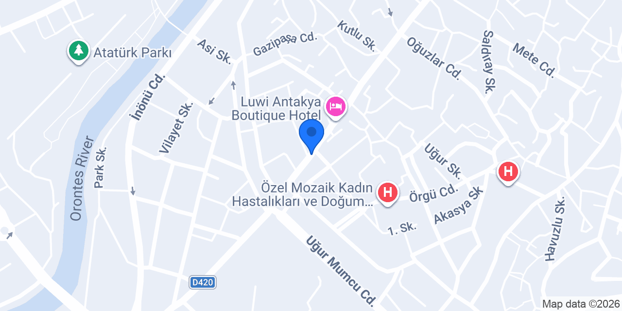 Çankaya Konakları Otel konumu