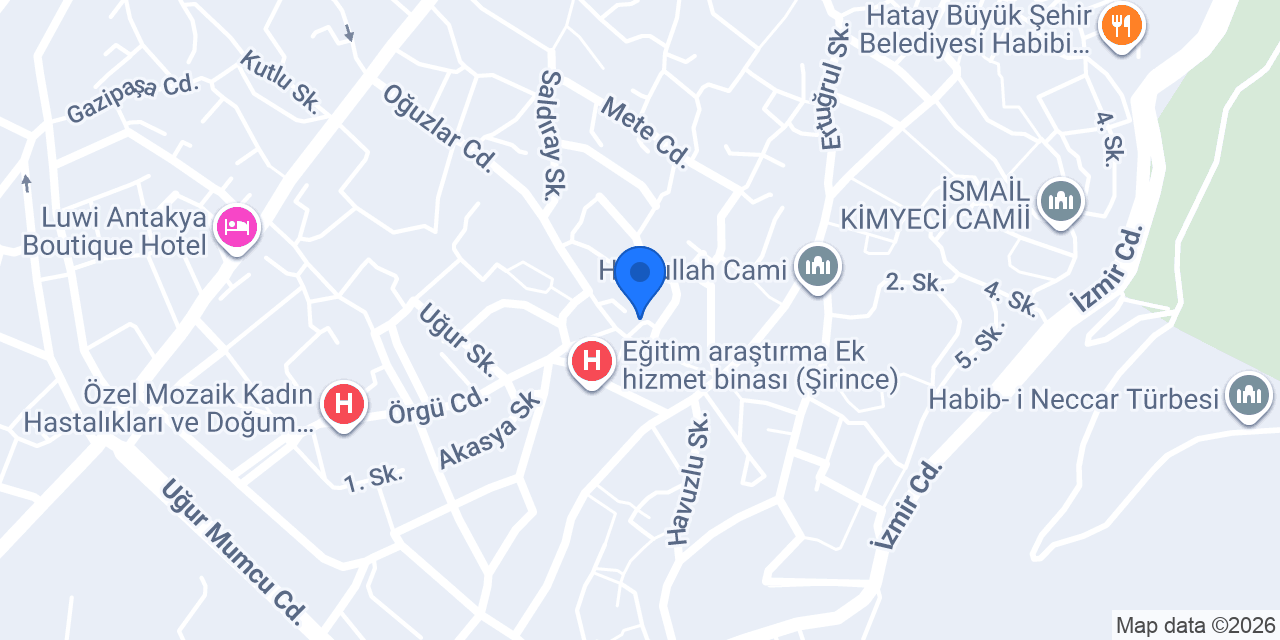 Özlem Restoran konumu