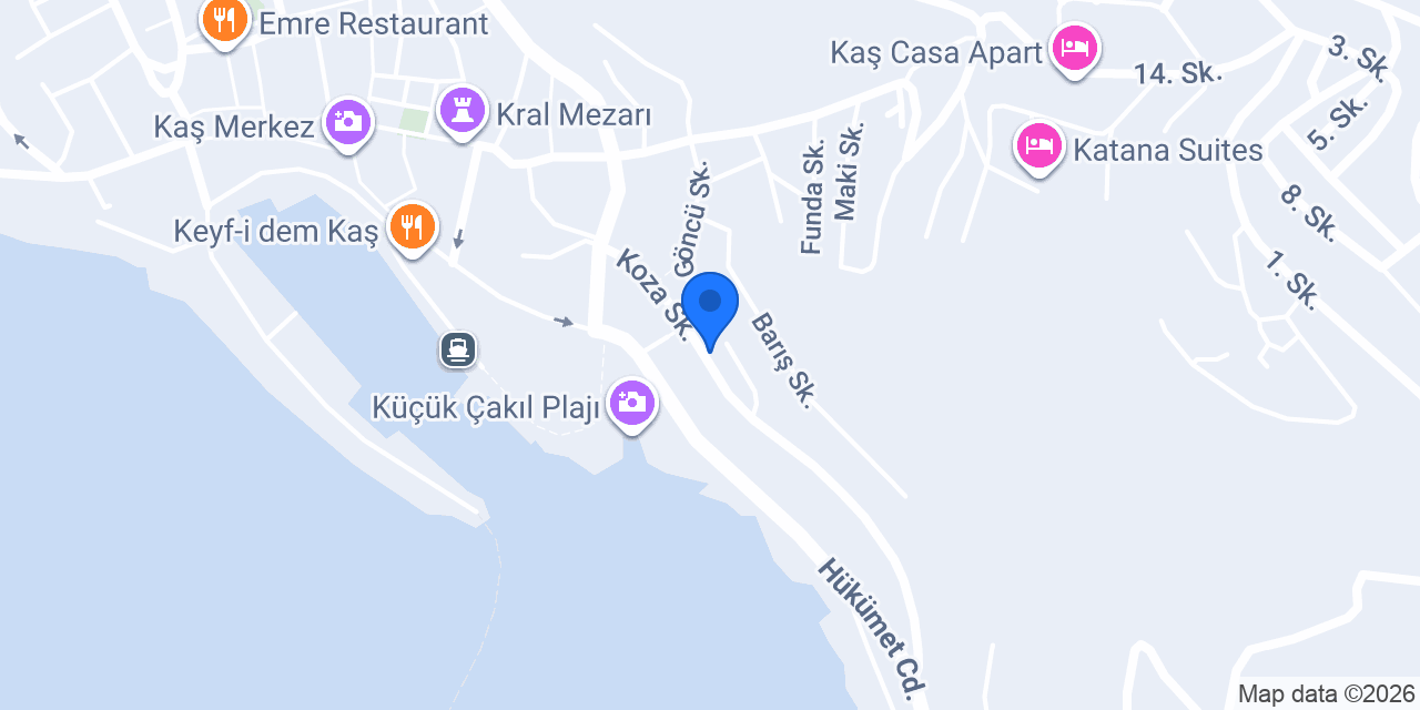 Kayahan Hotel konumu