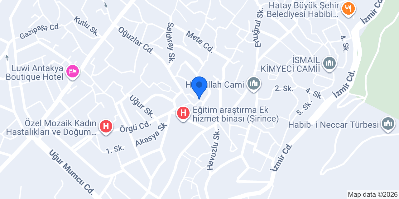İlya Konak Şirince konumu