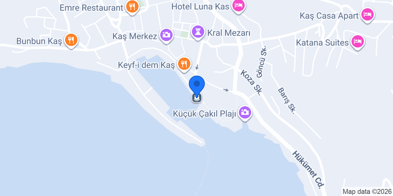 Meis Ferry Express Lines konumu