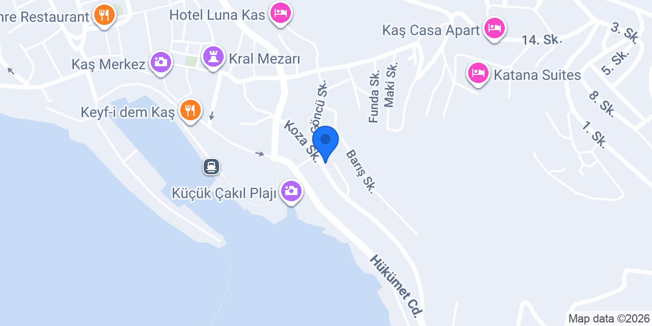 TALAY OTEL konumu